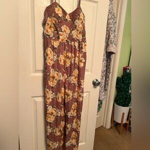 Band of Gypsies Floral Jumpsuit